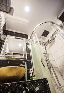 Koupelna v ubytování Hotel Kalithea