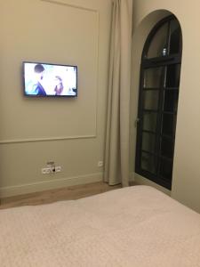 TV a/nebo společenská místnost v ubytování Apartamenty Platinum Loft