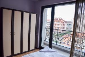 A balcony or terrace at Ivanovi Apartments