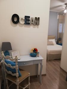 Ένα ή περισσότερα κρεβάτια σε δωμάτιο στο La Casa Di Titti