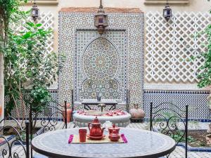 Patio nebo venkovní prostory v ubytování Riad Tahyra
