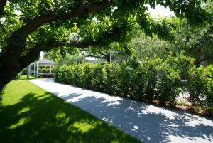 A garden outside Il Portico