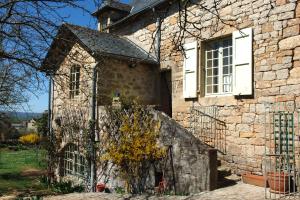 Zahrada ubytování LES HAUTS DU CAUSSE
