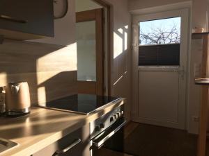 Köök või kööginurk majutusasutuses Ferienwohnung Mountaintop