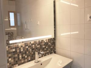Vannituba majutusasutuses Ferienwohnung Mountaintop
