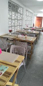 Restaurace v ubytování Pousada Praia Bela Maceió