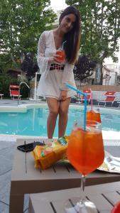 Nápoje v ubytování Hotel Sabrina Rimini
