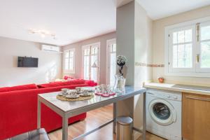 Kuchyňa alebo kuchynka v ubytovaní Mundo Nuevo: Acogedor Apartamento en el Centro