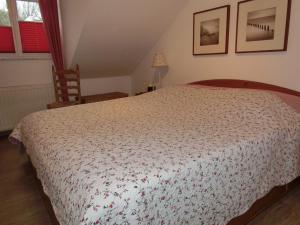 Ένα ή περισσότερα κρεβάτια σε δωμάτιο στο Appartement Residenz Bellevue Usedom 52 DSL WLAN kostenlos