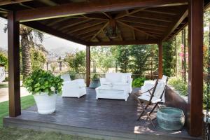 A garden outside Villa Mertcan by Important Group Travel BD439