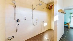Koupelna v ubytování Hotel Volapük