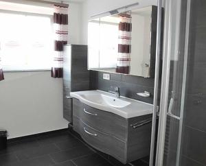 Ένα μπάνιο στο Blaich's Ferienwohnung