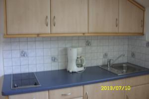 Kuchyň nebo kuchyňský kout v ubytování Residence Bergblick