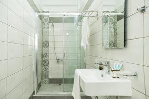 Ванная комната в Castell Hotel