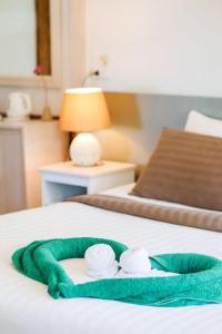 Voodi või voodid majutusasutuse Makathanee Resort toas