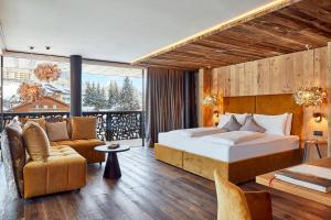 Postel nebo postele na pokoji v ubytování Hotel Christiania