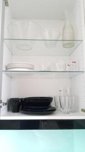 Dapur atau dapur kecil di Bastien Studio near Airport