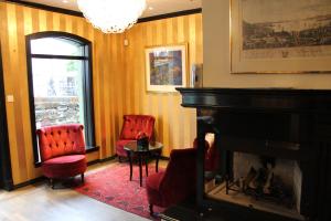 Posezení v ubytování Det Hanseatiske Hotel