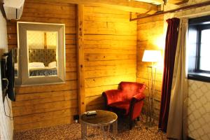 Posezení v ubytování Det Hanseatiske Hotel