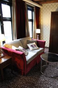 Posezení v ubytování Det Hanseatiske Hotel