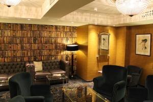 Posezení v ubytování Det Hanseatiske Hotel