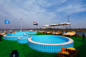 The swimming pool at or near M/S Nile Goddess Cruise - Luxor- Aswan - 04 & 07 nights Each Monday