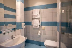 Koupelna v ubytování Hotel Bencidormi