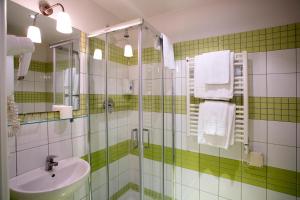 Koupelna v ubytování Hotel Bencidormi