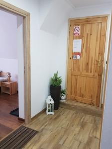 Posteľ alebo postele v izbe v ubytovaní Pokoje u Agi