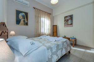 Posteľ alebo postele v izbe v ubytovaní Aromatic Home