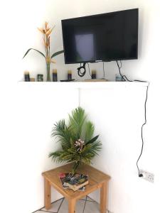 TV a/nebo společenská místnost v ubytování Diamondview