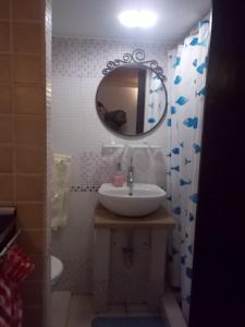 A bathroom at Il rifugio di sav.