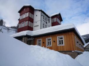 Residence Sněžka v zime