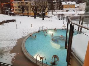 Apartments Helga v zimě