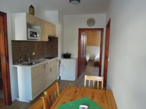Kuchyň nebo kuchyňský kout v ubytování Apartment Vlčice u Trutnova