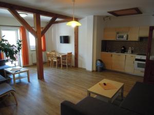 Kuchyň nebo kuchyňský kout v ubytování Apartment Vlčice u Trutnova