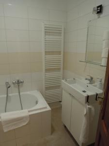 Koupelna v ubytování Apartment Vlčice u Trutnova
