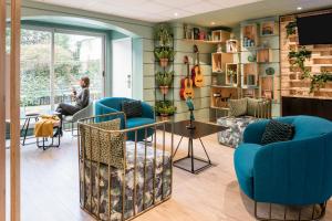 Posezení v ubytování Aparthotel Adagio Paris Montmartre