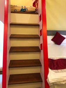 Letto o letti in una camera di Kai Cheng Inn 旅館134