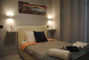 Postel nebo postele na pokoji v ubytování B&B Belvedere Partenopeo