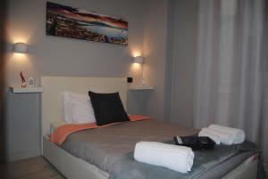 Postel nebo postele na pokoji v ubytování B&B Belvedere Partenopeo