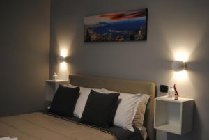 Postel nebo postele na pokoji v ubytování B&B Belvedere Partenopeo