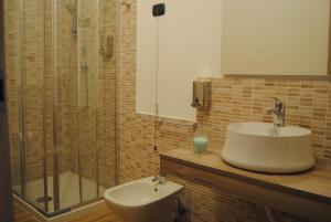 Koupelna v ubytování B&B Belvedere Partenopeo