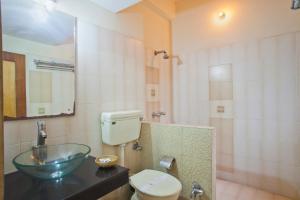 Koupelna v ubytování Hotel Shalimar