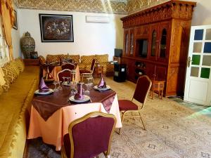 Posezení v ubytování Riad Jasmine Sud