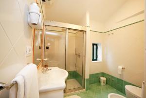 Koupelna v ubytování Casa Vacanze Vittoria