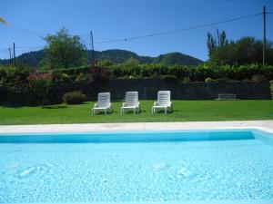 Πισίνα στο ή κοντά στο Villa Soghetta Typ S4