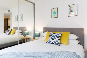 A planta de Modern, new 2 bed in the heart of Darling Harbour