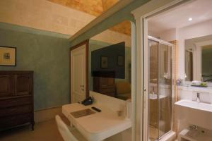 Koupelna v ubytování Hotel Casino Ridola