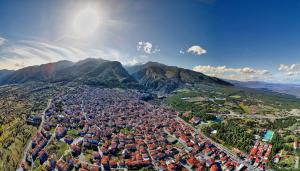 Výhľad na hory alebo výhľad na hory priamo z apartmánu